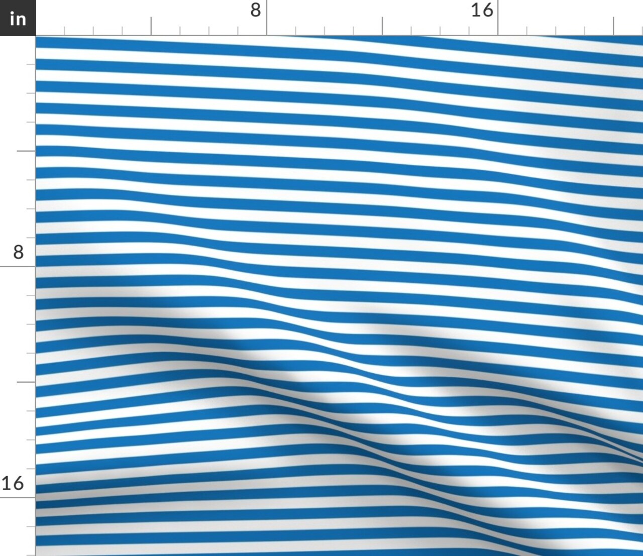 Breton Stripe Coastal Sailor Nautical Maritime Ocean Sky Custom Printed Fabric by Spoonflower Various Fabrics by the Yard or Fat Quarter